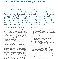 PTC Creo® Flexible Modeling Extension (FMX)